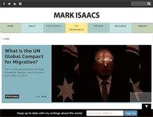 Tablet Screenshot of markjisaacs.com